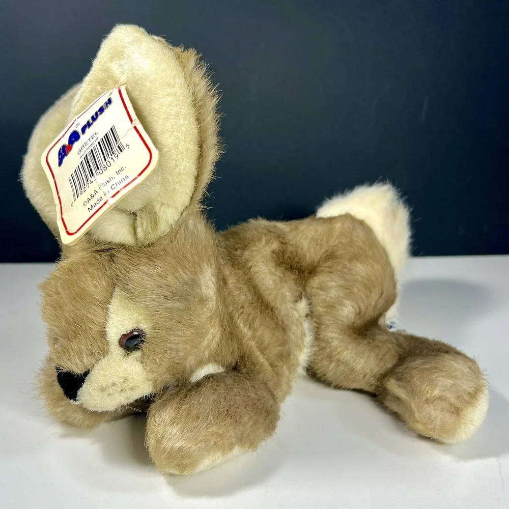 VINTAGE A&A Plush Bunny Rabbit Stuffed Realistic Soft N' Cuddly 11